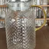 Jarra de Agua para el Hogar de Gran Capacidad Resistente a Altas Temperaturas, Tetera, Taza de Agua Fría, Juego de Jarras de Agua Fría de Vidrio de Borosilicato Alto