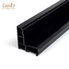 Ahorra Tiempo y Esfuerzo Fabricante Personaliza Rápidamente Perfil de Extrusión de Plástico Pvc Negro Brillante Piezas de Plástico
