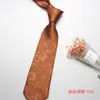 Corbata de negocios jacquard de seda de poliéster para hombre, color sólido, flor, casual, de alta gama, fabricantes, venta al por mayor