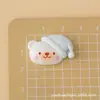 Acessórios de resina de urso de pijama de desenho animado, clipes de cabelo DIY, acessórios de cabeça, decorações para capas de celular, charms para tamancos e flores para sapatos - atacado