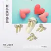 Venda Quente Transfronteiriça Estilo Japonês Nail Art Ornamentos de Liga Leve ins Versátil Coração Borboleta Strass Embutido Ornamentos Super Brilhantes Acessórios para Nail Art DIY