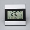Reloj Calendario Pantalla Grande LCD Reloj Digital Multifuncional Silencioso Electrónico Reloj Despertador de Temperatura Reloj de Escritorio