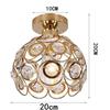 Lámparas Zhongshan Luces de Techo Dormitorio Luz de Lujo Cristal de Alto Nivel Luces de Entrada Interior Balcón Comedor Luces de Pasillo