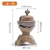 Copos de Cobre Artesanais Estilo Nepalês Xizang para Água e Vinho para Uso Doméstico, Oferecendo uma Peça Decorativa para o Altar, Disponíveis em Quatro Tamanhos