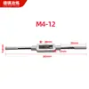 Llave de grifo manual Dispositivo de roscado de grifo de un solo operario Ahorro de mano de obra Llave de grifo ajustable a mano Aplicable M1-M9