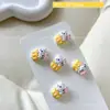 Gatito Kt Gato Dibujo Animado Arte de Uñas Lindo Resina Pedrería Hellokitty Uña Pasador de Cabello Hecho a Mano DIY Joyería Accesorios