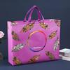 Tela No Tejida Textiles para el Hogar Ropa de Cama Juego de Cuatro Piezas Bolsa de Empaque Bolsa Tote Regalo Doble Felicidad de Boda Almacenamiento al por Mayor