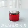 Atacado do Fabricante Copo Simples de Aromaterapia Decoração de Casa Vidro para Velas Redondo Bonito Garrafa Vazia de Vidro com Tampa
