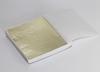 100 folhas de pintura fábrica Taiwan papel folha de ouro cristal lama ouro folha de prata DIY ouro platina papel prata