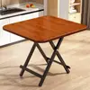 Mesa Plegable Mesa de Comedor Hogar Apartamento Pequeño Mesa de Comedor Simple Exterior Portátil Puesto Mesa de Estudio Multifunción
