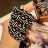 Anel de Cabelo Simples Sem Costura Acessório de Cabeça Borracha de Alta Elasticidade Tendão de Borracha Durável Corda de Cabelo Feminina Faixa de Cabeça para Rabo de Cavalo Moda Acessórios de Cabelo