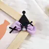 Acessórios de Cabelo da Kuromi, Presilhas de Cabelo, Acessórios de Laço DIY, Acessórios de Roupa, Enfeites para Bonecas e Bebês em Estoque