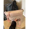 Bolsas Prateadas Tendência de Nicho Deste Ano para Mulheres, Nova Bolsa Transversal de Peito Versátil de Verão 2026, Bolsa de Cintura Fashion para Celular