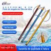 Bastão de resgate em fibra de vidro Resgate marítimo piscina água salva-vidas profissional equipamentos aquáticos de fábrica atacado múltiplas especificações