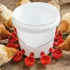 Bebedero Automático para la Cría de Pollos, Patos, Gansos, Palomas y Codornices, Bebederos Automáticos para Aves de Corral y Pollos