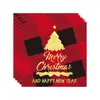 Suprimentos de Decoração de Festa de Natal e Ano Novo Mais Vendidos na Amazon Transfronteiriça Conjunto de Louça Descartável