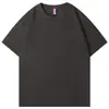 Comercio Exterior 300g Peso Pesado Talla Americana Camiseta de Manga Corta 100% Algodón Color Sólido Ropa de Trabajo Camisa Cultural Camisa Publicitaria Camiseta de Cuello Redondo