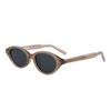 Nuevas Gafas de Sol Polarizadas Moda Estilo Coreano para Hombre y Mujer Montura Ojo de Gato Lentes Lisos Personalizados Gafas para Sesión de Fotos Callejeras Protección UV para Hombre