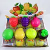 Bestseller transfronterizo Halloween gelatina de frutas squishy, juguete divertido y lindo para aliviar el estrés, venta al por mayor de fábrica