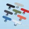 Adaptador de almohadilla para cordón de teléfono Pieza de cordón para funda de teléfono colorida Pieza colgante de conexión portátil anti-pérdida Accesorios para cordón de teléfono