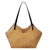 2025 Novo Estilo de Bolsa de Compras de Inverno Bolsa Tote Versátil e Elegante Bolsa Transversal de Ombro Único Saco de Axila de Grande Capacidade Bolsa Feminina