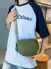 Bolso Bandolera Bolso de Hombro para Deportes al Aire Libre 2025 Nuevo Estilo de Moda Bolso de Concha a Cuadros Bolso de Mujer Mochila Casual Estampado de Logo