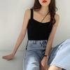 Camisola pequeña de punto de seda de hielo para mujer, sexy, estilo Spice Girl, para uso interior y exterior, top corto de verano a la moda