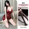 Lencería Sexy Nueva, Bata de Noche de Encaje Pura Pasión Talla Grande, Tentación Sexy, No Necesitas Quitarte el Pijama en la Cama, Uniforme para Pechos y Glúteos Pequeños