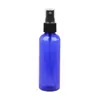Botella de Spray Azul 100ml Botella de Hidrosol Botella de Spray de Belleza 100ml Alcohol Botella de Spray Pequeña Presionar Botella de Spray Pequeña