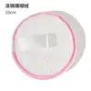 Venta al por mayor de fábrica 12 cm redondo desmaquillante limpiador facial agua limpiadora de maquillaje facial suave color sólido limpiador facial