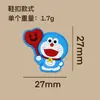 Venta Caliente Serie Doraemon Charms para Zapatos Crocs Accesorios para Zapatos Adornos Hebillas Decorativas DIY
