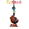Chaveiro Pingente Veado Esculpido em Ébano Veado Voador Pingente de Corrente para Celular Yiming Xianyuan Wenwan Pingente