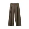 Otoño Nueva Moda Pantalones Rectos Holgados con Caída Estilo Coreano Tendencia Simple Versátil Casual Pantalones Largos Tendencia