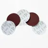 Hojas de Lija Rojas Papel de Lija de 5 Pulgadas para Reparación de Pintura de Automóviles y Pulido de Metales, Hojas Flocadas de Óxido de Aluminio de 5 Pulgadas