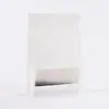 Bolsa para Ventana Esmerilada Sellado en Ocho Lados Bolsa de Papel Kraft Blanco Bolsa Auto-sellante para Té y Alimentos Bolsa de Plástico Auto-soportante Bolsa de Embalaje
