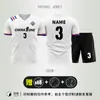 Traje de uniforme de fútbol para hombre estampado para adultos y niños uniforme de equipo de competición y entrenamiento de verano deportivo de manga corta transpirable uniforme de fútbol para mujer
