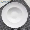 Sombrero de Paja con Patrón de Escalera Moderno Plato Cerámico Plato de Vajilla para el Hogar 2025 Nuevo Plato para Pasta Plato para Comida Occidental Plato de Gama Alta