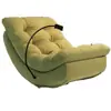 Sofá Perezoso que se puede usar para recostarse y dormir, Sillón de Ocio para Adultos, Sillón Individual para Balcón, Cómodo Sillón Mecedora Perezoso con Forma de Luna