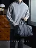 Sudadera con Capucha de Manga Larga Raglán a Rayas de Bloque de Color para Jóvenes Japoneses, Informal Urbana, Otoño Invierno, Versátil para Viajar, Ropa Exterior para Hombre