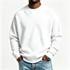 Europa Transfronteriza Otoño Nuevo Color Sólido Tejido Waffle Sudadera con Capucha Henley para Hombre Holgada Casual Moderna Versátil Ropa para Hombre Camiseta