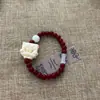 Pulseira Honghong Tushan, Mercadoria da Raposa Casamenteira, Design Original, Pulseira de Impressão de Nicho, Estilo Simples e Versátil