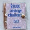 Mini carpeta de ahorros, clip para dinero, regalo, carpeta creativa para dinero