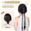 Trenzas Postizas para Mujer, Nuevo Clip de Peluca Estilo Chino, Trenza Retorcida de Encaje, Cola de Caballo Baja, Accesorios para el Cabello de Trenza Larga, Cola de Caballo Trenzada Postiza