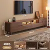Mueble de TV para Sala de Estar, Apartamento Pequeño, Mueble de TV de Pie de Gama Alta, Nuevo Modelo 2025, Juego de Mesa de Café y Mueble de TV