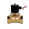 Válvula de Solenoide Normalmente Cerrada Válvula de Control de Solenoide 220v24v Interruptor de Válvula de Agua Aspersor Válvula de Aire 46 ac