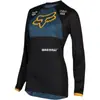 Ropa de Descenso para Mujer Ropa de Ciclismo Top de Manga Larga Ropa de Carrera Bicicleta de Montaña Camiseta de Cross-Country Secado Rápido Transpirable Ropa de Secado Rápido