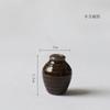 Vaso pequeno cerâmico mini estilo ins ímãs de geladeira personalizado criativo miniatura vaso de ponta de dedo fábrica de Jingdezhen atacado