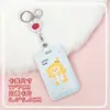Estuche Deslizante para Tarjetas de ABS Estudiante Pecho Tarjeta de Acceso Tarjeta de Comida Bolsa Anti-pérdida Colgante del Cuello Estuche de Identificación Cubierta Protectora Hombres y Mujeres en stock