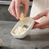 Rallador Manual de Jengibre y Triturador de Ajo para Uso Doméstico, Herramienta de Cocina para Rallar Jengibre y Ajo, Wasabi y Mostaza