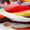 Regalo Regalos, Pañuelo Cuadrado de Seda Sintética para Mujer, Pañuelo Pequeño Versátil para Primavera y Verano, Pañuelo de Seda de Color Sólido, Pañuelo de Gasa, Fabricante de Puntos al por Mayor